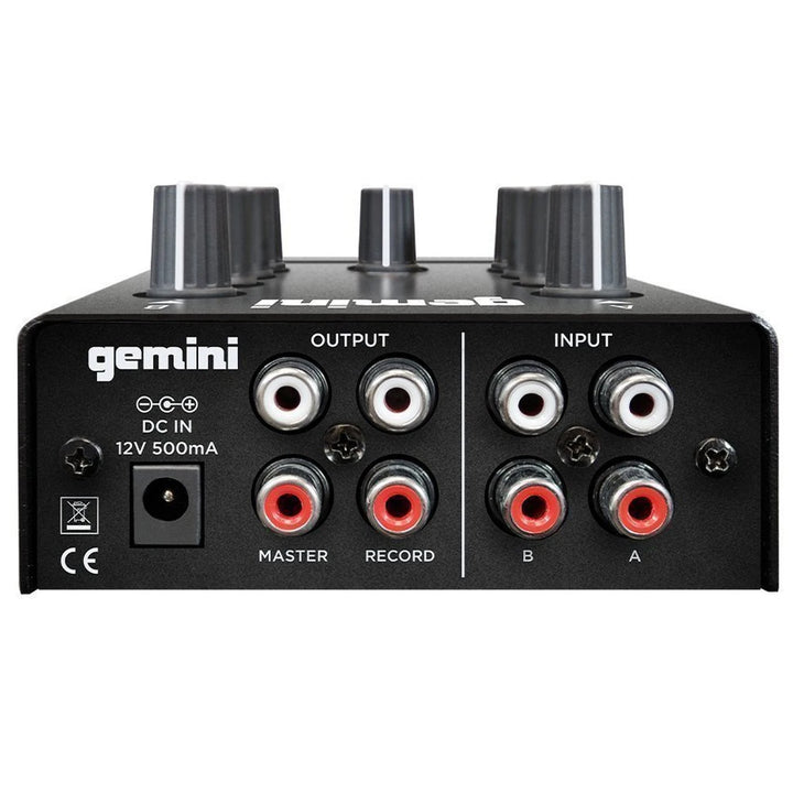 Gemini MM1 2-Channel Analog DJ Mixer