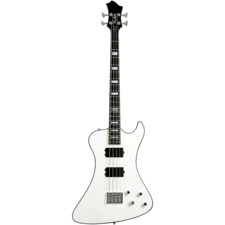 Hagstrom Nekr4-wht Nekromant Electric Bass - White Gloss