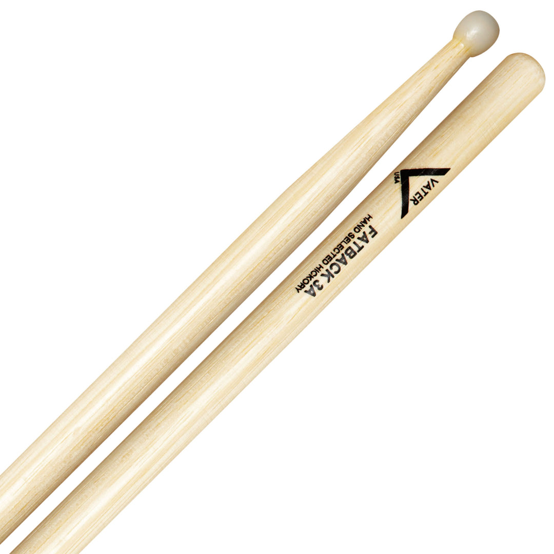 Vater VH3AN - Vater American Hickory 3A Nylon Tip Drumsticks