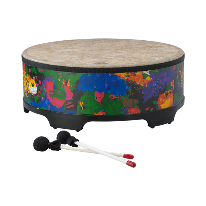 Remo KD-5218-01 KIDS PERCUSSION 18" Gathering Drum - Fabric Rain Forest
