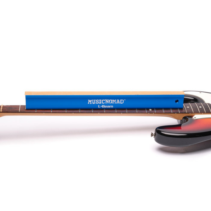 MusicNomad FRET-LEVELER-L-BEAM-17-6 Fret Leveling Beam (17.6in) for Acoustic/Electric Guitars