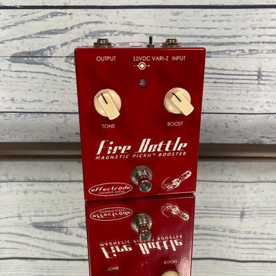 Effectrode - Fire Battle  Anlaog Tube Boost  w/12V -PS & Manual - Used