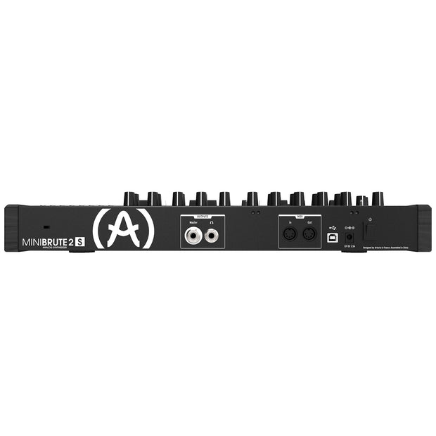 Arturia Mini Brute 2S Noir Analogue Synthesizer / Sequencer - LTD Edition Black