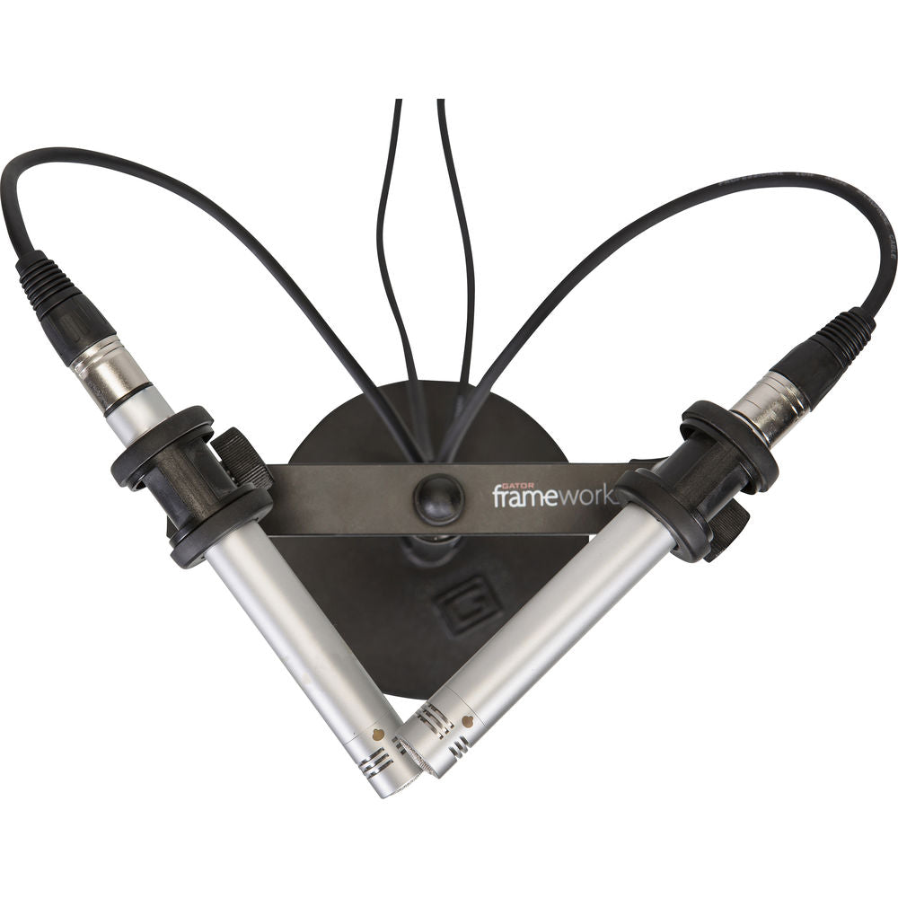 Gator Frameworks Mic Mount Bar for 1-2 Microphones