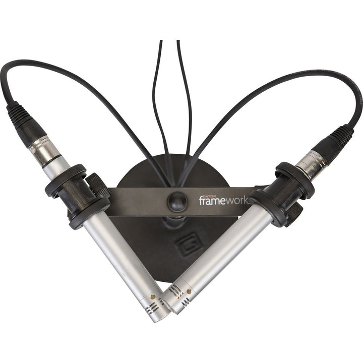 Gator Frameworks Mic Mount Bar for 1-2 Microphones