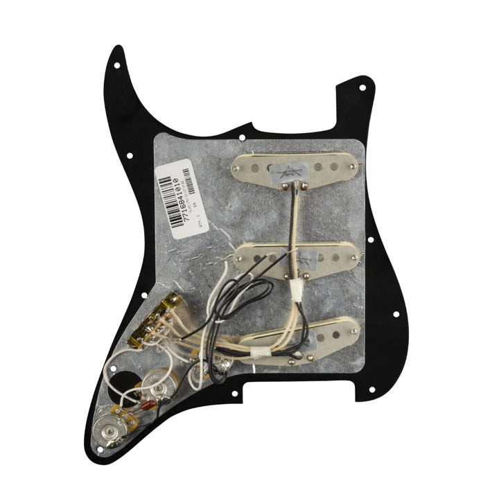 Fender Pre-Wired Strat Pickguard, Custom '69 SSS - Black