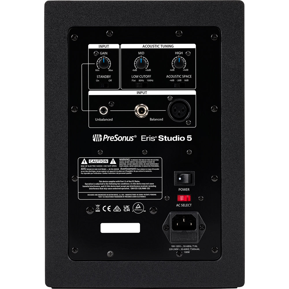 PreSonus Eris 5-inch Active Studio Monitor with EBM Waveguide