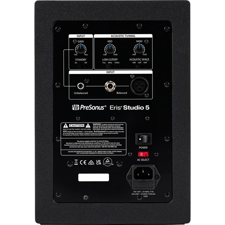 PreSonus Eris 5-inch Active Studio Monitor with EBM Waveguide