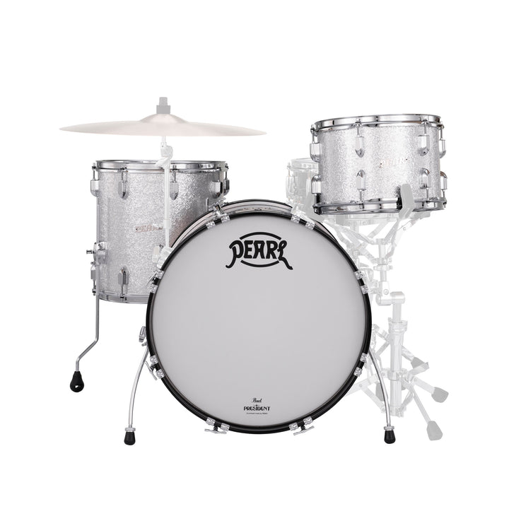 Pearl President Series Deluxe 3-Piece Shell Pack, 22" Bass Drum (PSD923XPC)