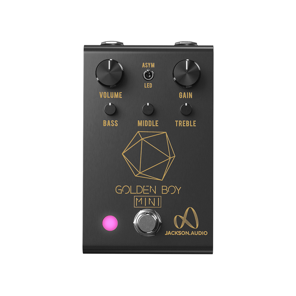 Jackson Audio GOLDEN BOY MINI Overdrive Pedal - Black