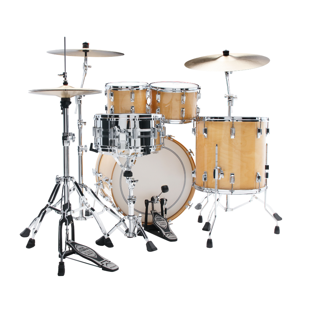 TAMA SU42RSSPM 50th Limited Superstar Reissue 4-piece shell pack with 22" bass drum - Super Maple