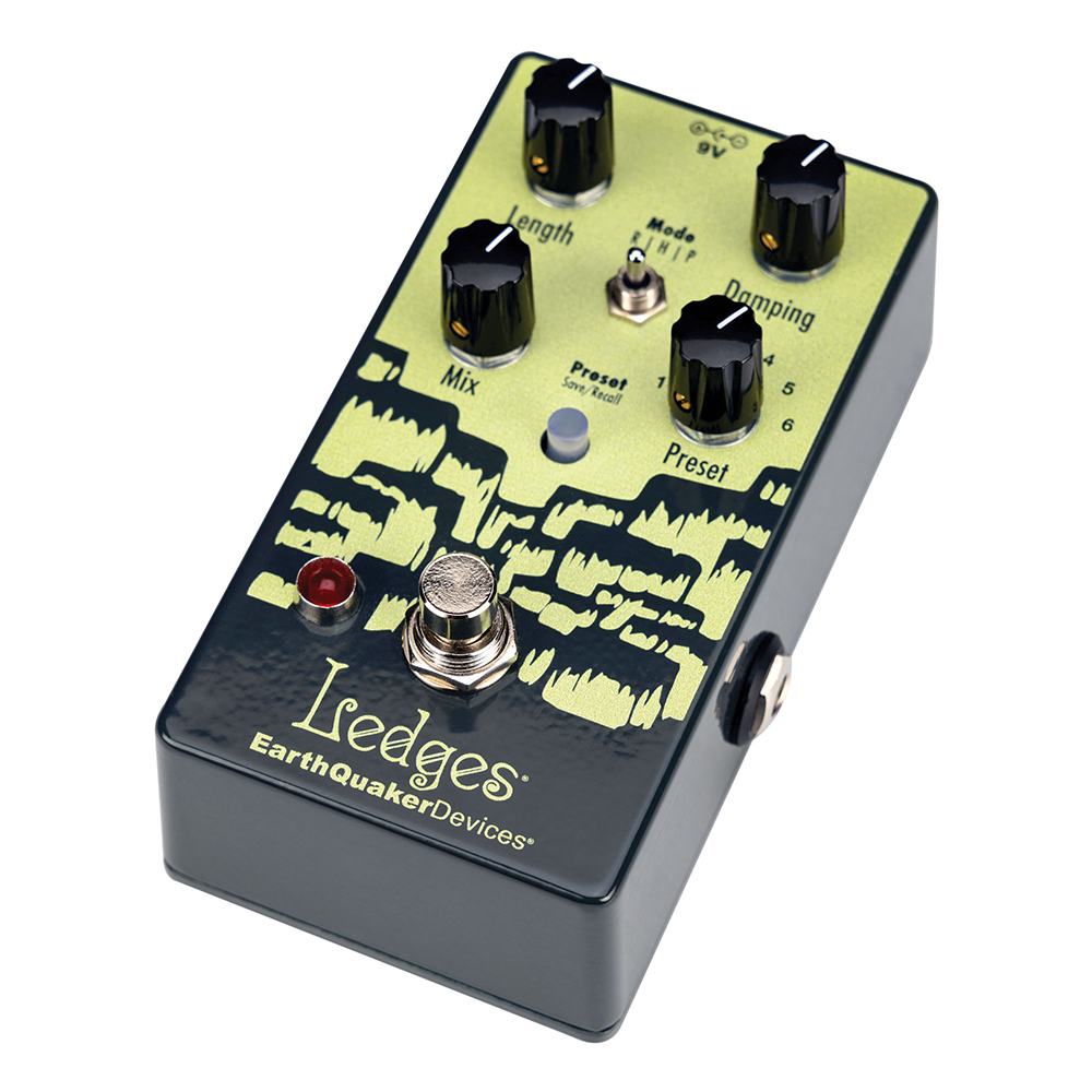 EarthQuaker Devices LEDGES Tri-Dimensional Reverberation Machine