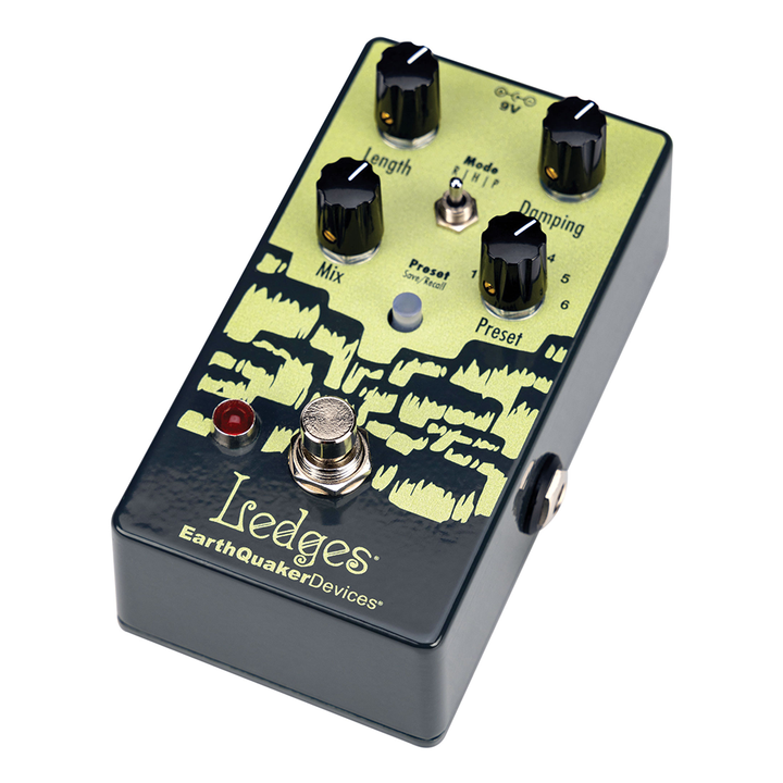 EarthQuaker Devices LEDGES Tri-Dimensional Reverberation Machine