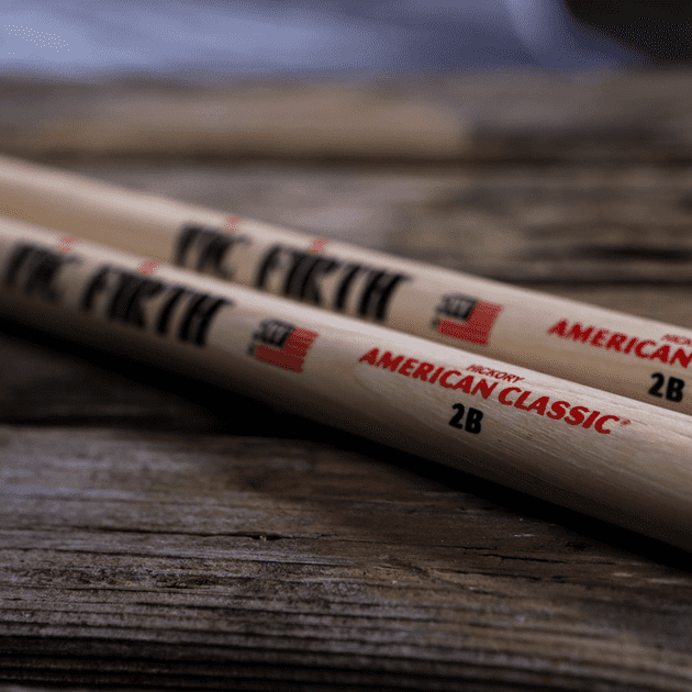 Vic Firth 2B American Classic Wood Tip Drumsticks