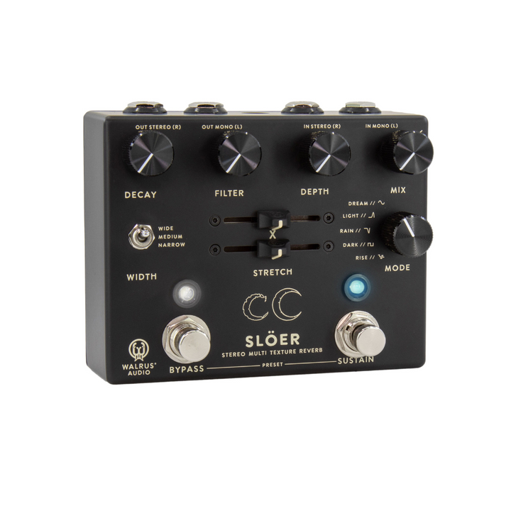 Walrus Audio SLÖER Stereo Ambient Reverb - Black