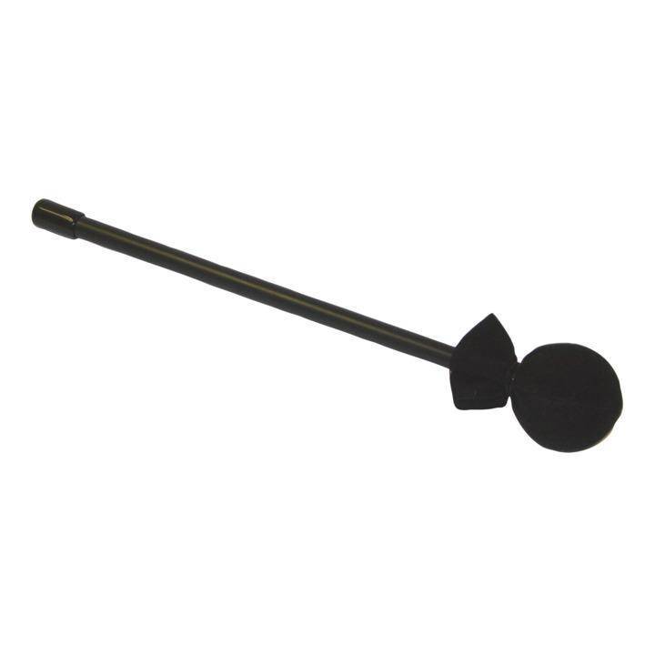 Remo HK-0140-70 - 3/8''X10'' Mallet,Blk Plast.Hdle 40Mm Rubber Hd, Soft Blk Cover