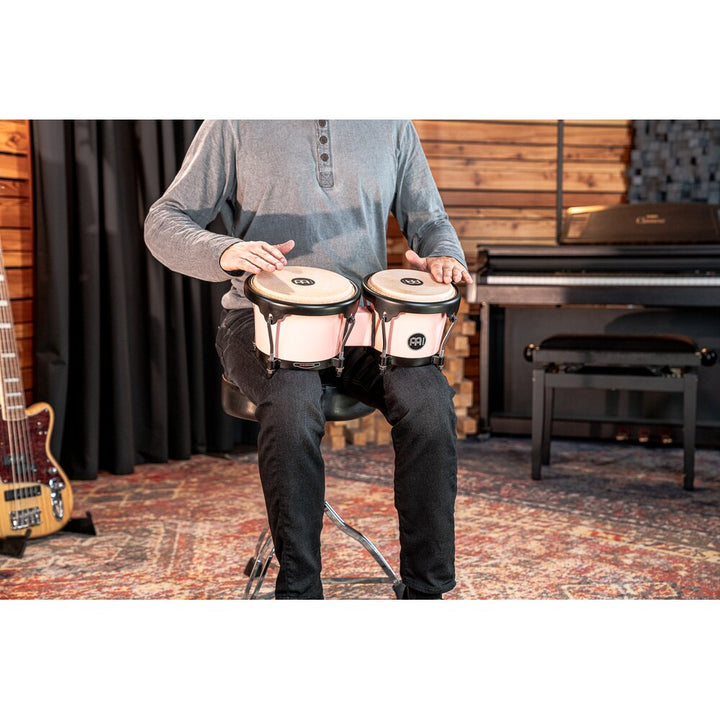 Meinl HB50FP- Meinl  Percussion Journey Series HB50 Bongo Flamingo Pink