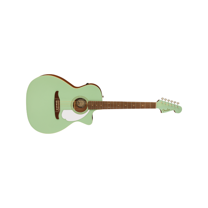 Fender California Series Newporter Player Walnut Fingerboard  White Pickguard - Surf Green