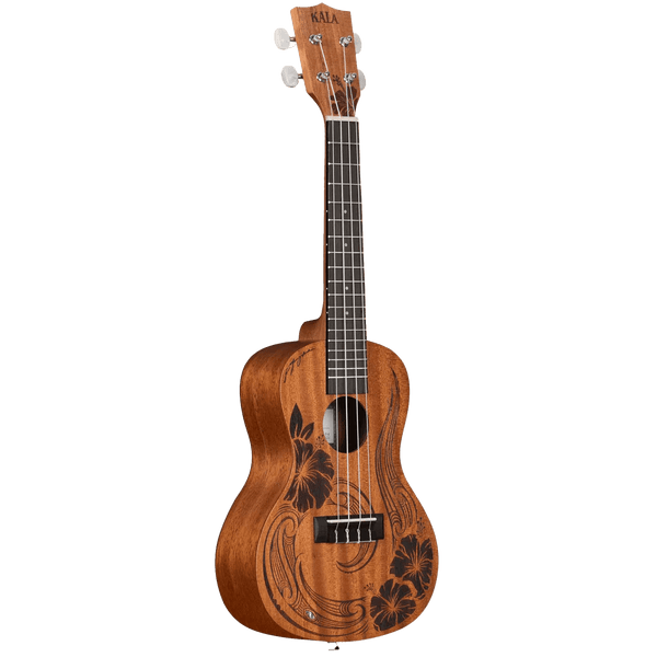 Kala Ka-hibiscus-t-bag Hibiscus Tenor Ukulele Withbag