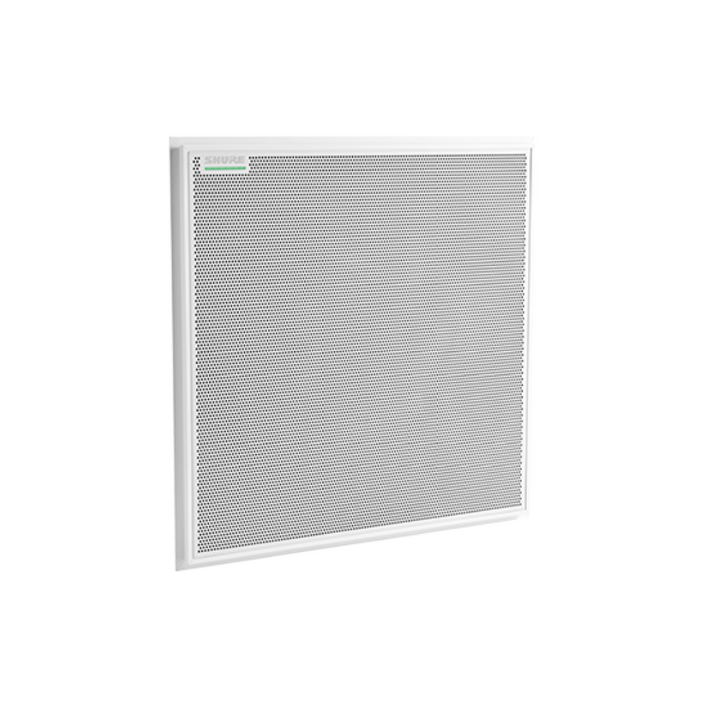 Shure MXA902W-S Ceiling Array Microphone with Integrated Loudspeaker - Square [ 24 in ]