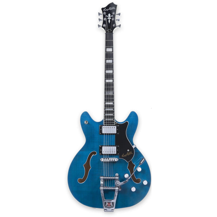 Hagstrom Trevidlx-cls Viking Dlx Electric Guitar - Cloudy Seas