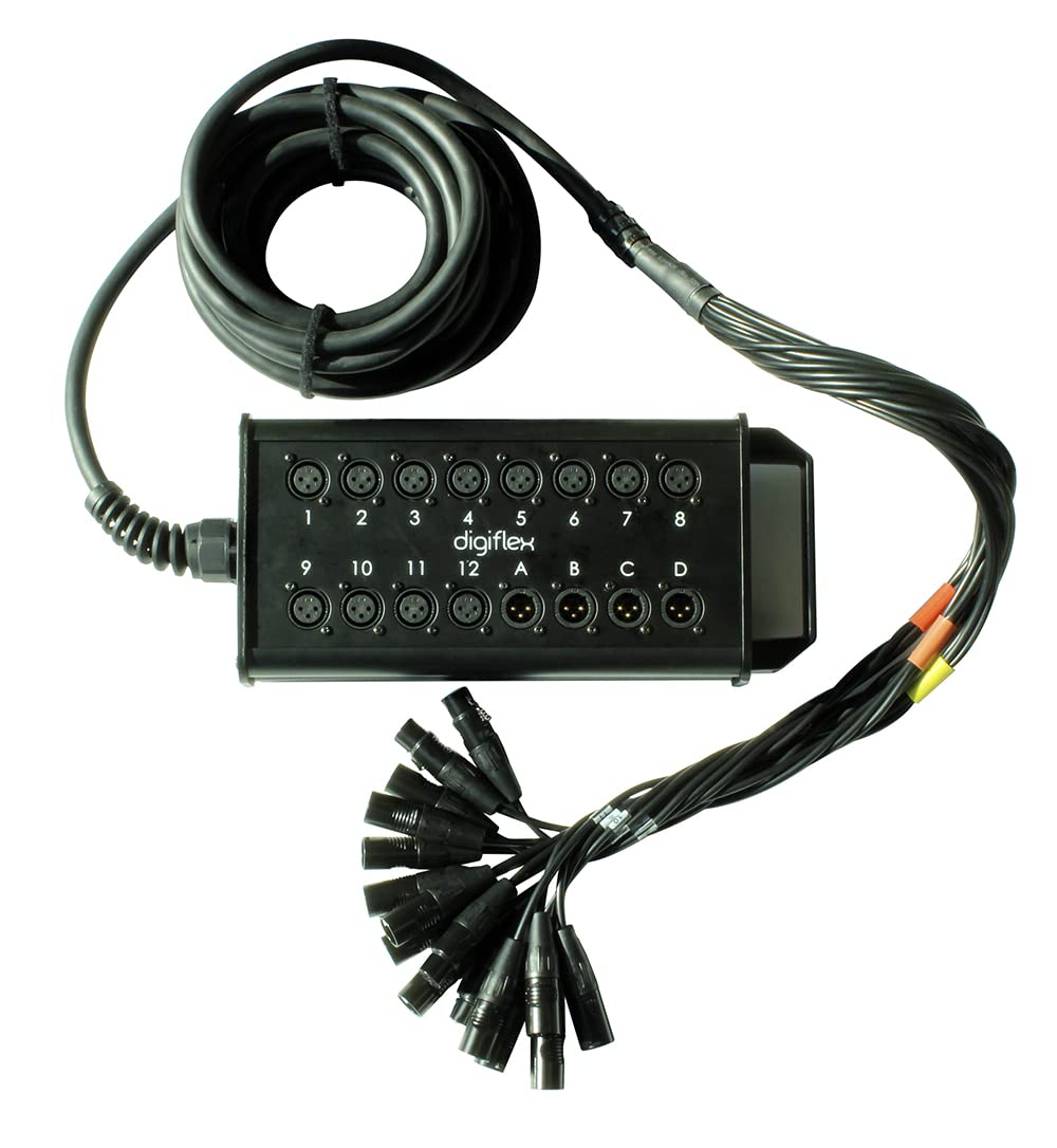 Digiflex Sib40-10x-vmr (12 Ru 40 X 10 Snake Box with Veam Connector)
