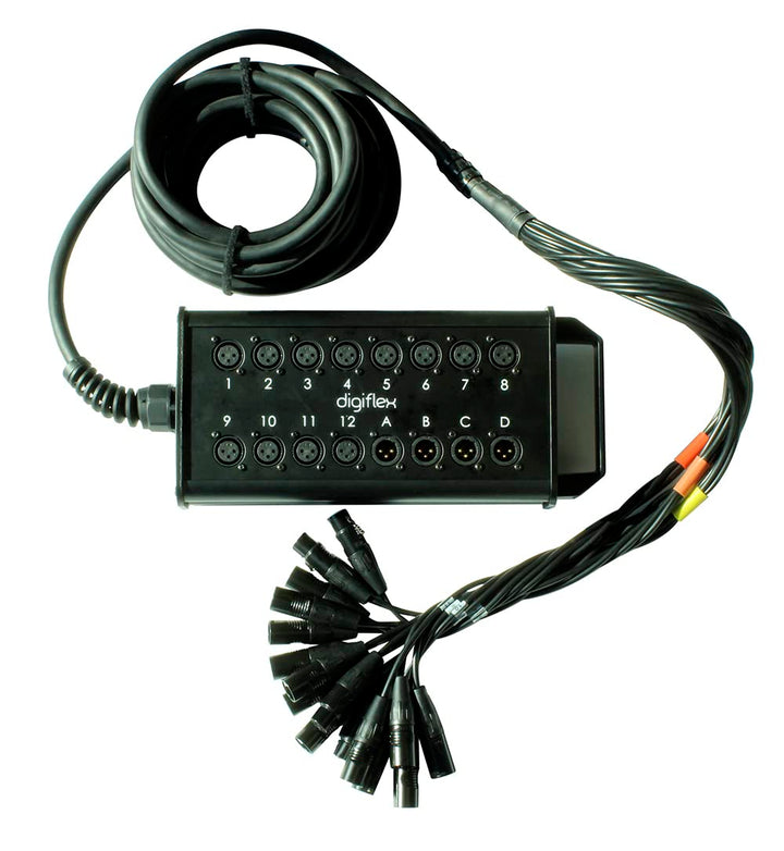 Digiflex Sib40-10x-vmr (12 Ru 40 X 10 Snake Box with Veam Connector)