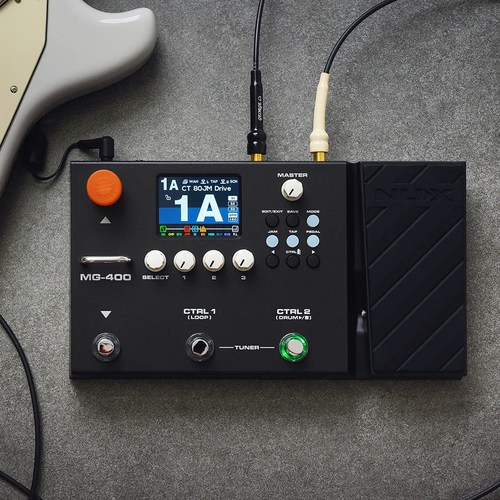 Nux MG-400 Modeling Guitar Processor Pedal