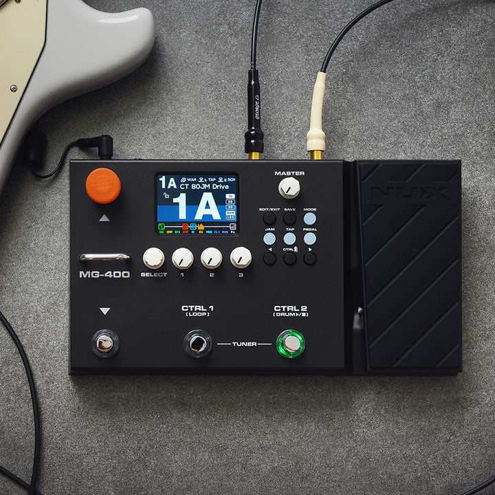 Nux MG-400 Modeling Guitar Processor Pedal