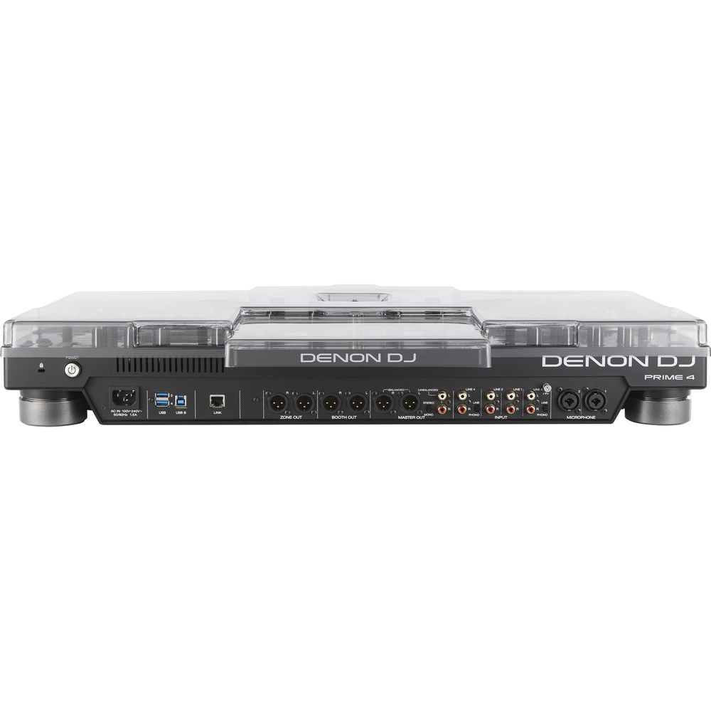 Decksaver Dust Cover for Denon Prime 4 DJ Controller