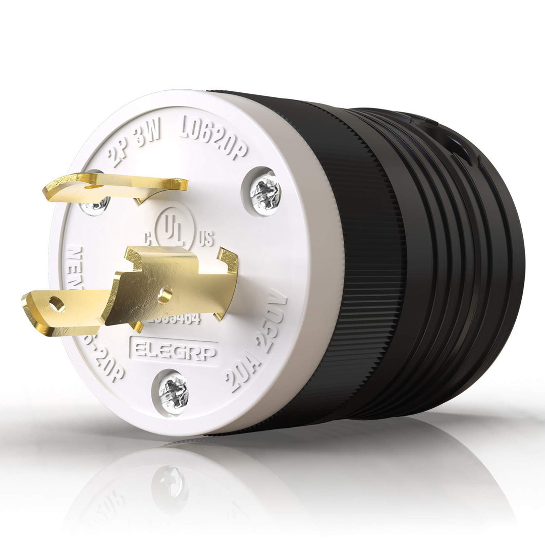 Digiflex Lx - Lta-ul520-1203-6 (20a Female Twistlock Adapter to Male U-ground)