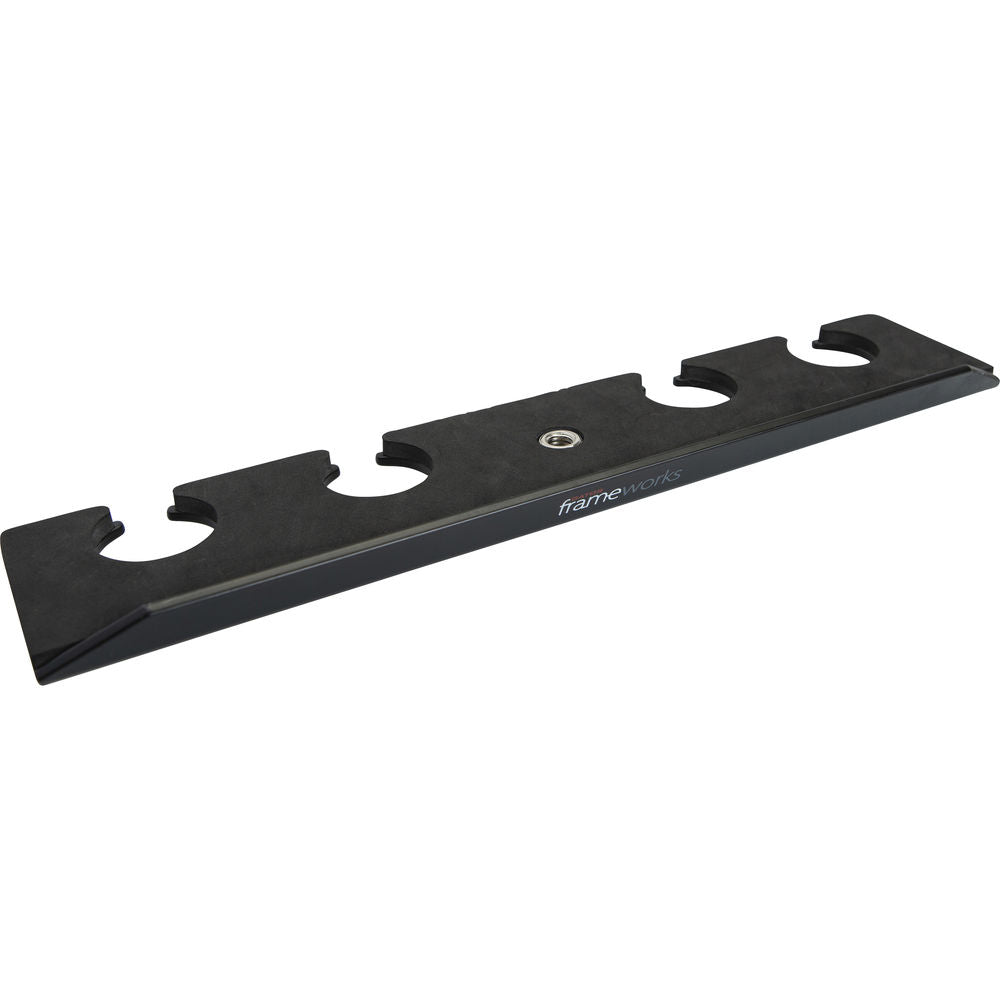 Gator Frameworks Multi Holder Stand-Mount Tray for 4 Handheld Microphones