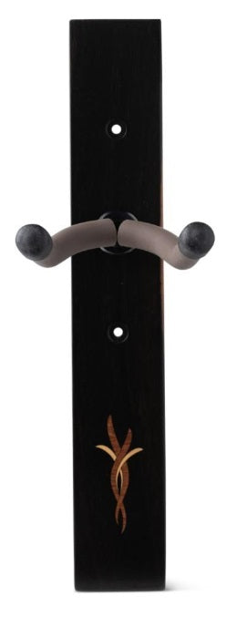 Taylor Guitar Hanger,Ebony,Bouquet Myrtlewood/Boxwood Inlay