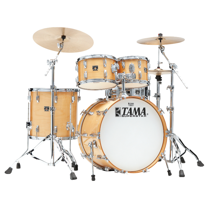 TAMA SU42RSSPM 50th Limited Superstar Reissue 4-piece shell pack with 22" bass drum - Super Maple