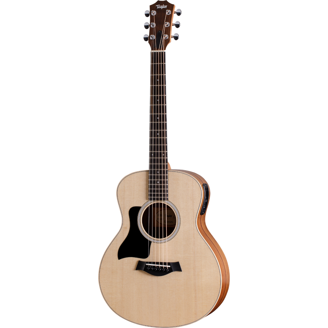 Taylor Guitars GS Mini Rosewood LH, Travel & Small-Body Guitars, West African Crelicam Ebony Fretboard,  ES-B Electronics with Gig Bag - Left Handed