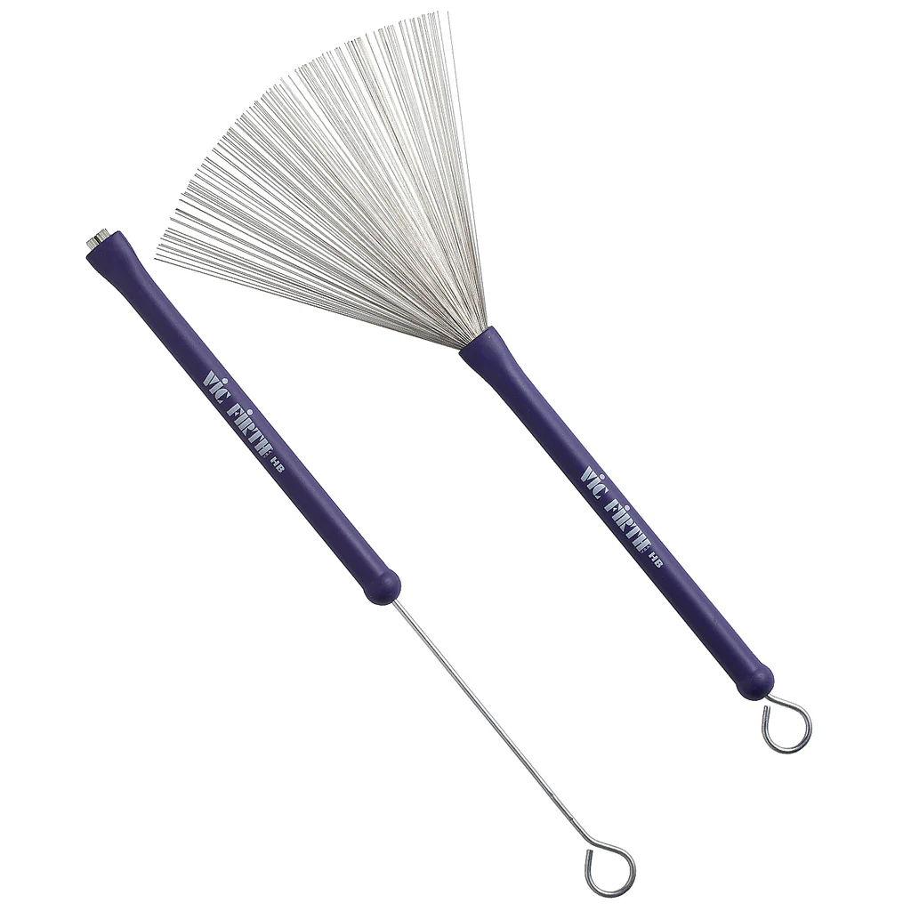 Vic Firth VF-HB Heritage Brush Rubber Handle