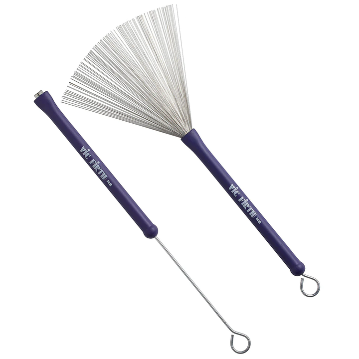 Vic Firth VF-HB Heritage Brush Rubber Handle