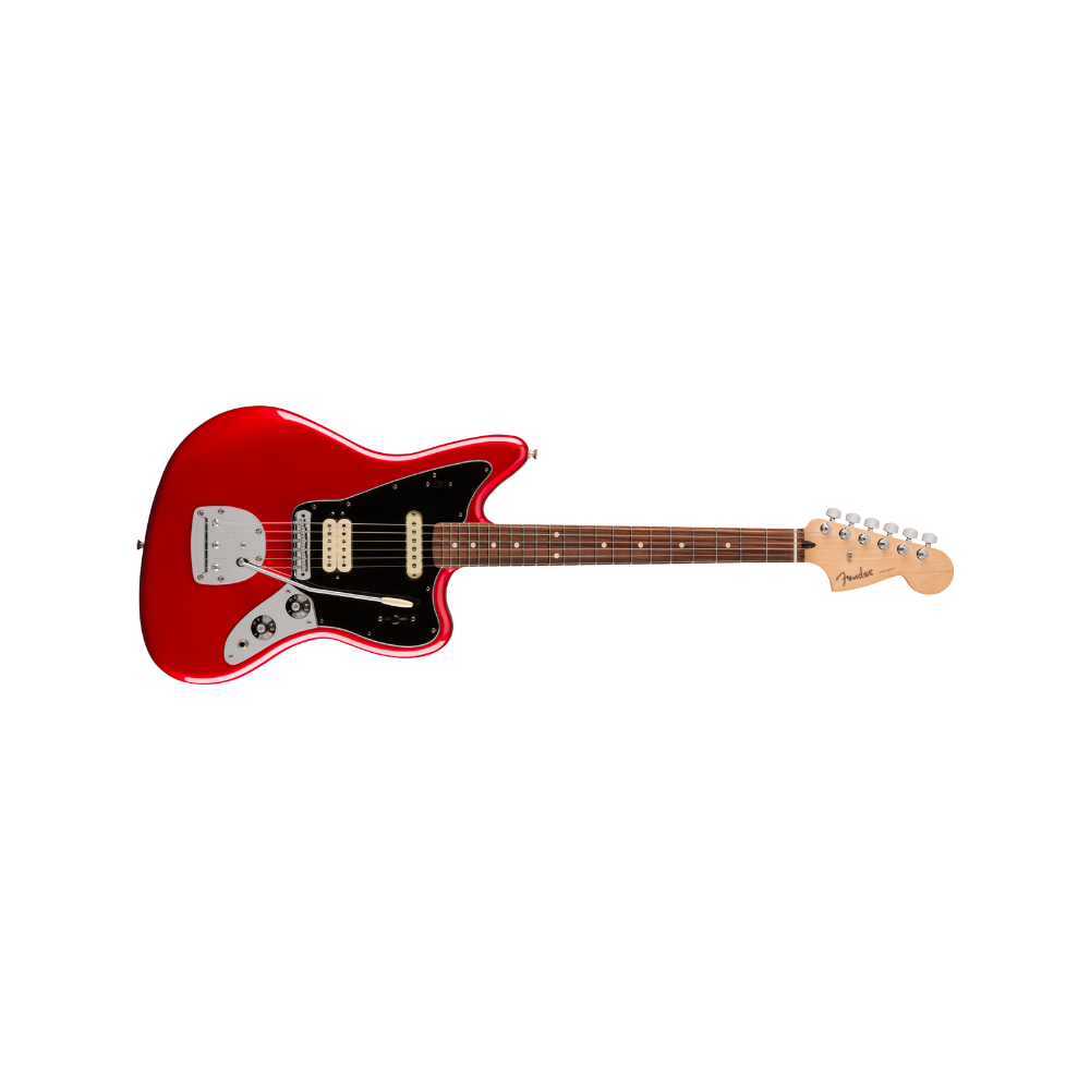 Fender Player Jaguar Bass, Pau Ferro わずらわしい Fingerboard, Candy Apple Red〈 フェンダーMEXジャガーベース〉