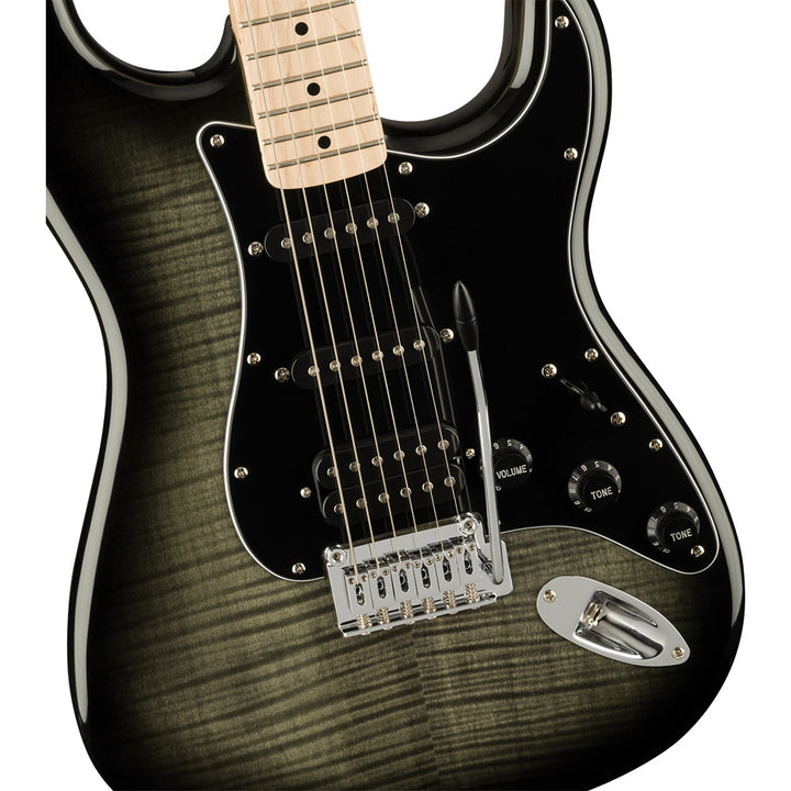 Squier Affinity Series Stratocaster - Flame Top - Black Burst