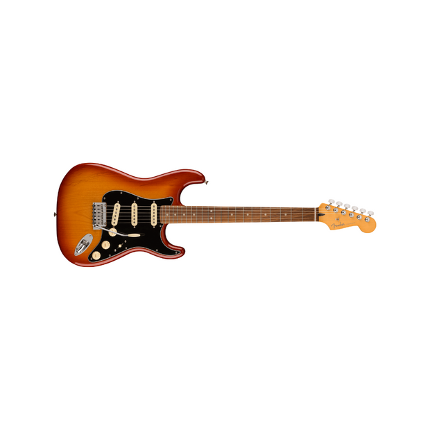 Fender Player Plus Stratocaster 6-String Electric Guitar, Pau Ferro Fingerboard (Sienna Sunburst)