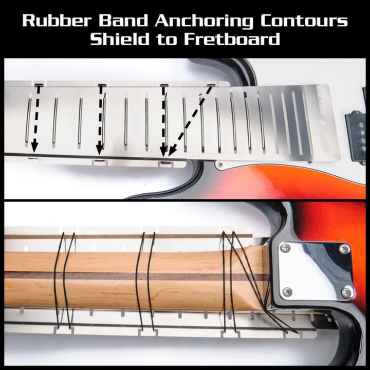 MusicNomad FRET-SHIELD-B-34 Fretboard Protector Guard for B-34in Bass Fret Scale
