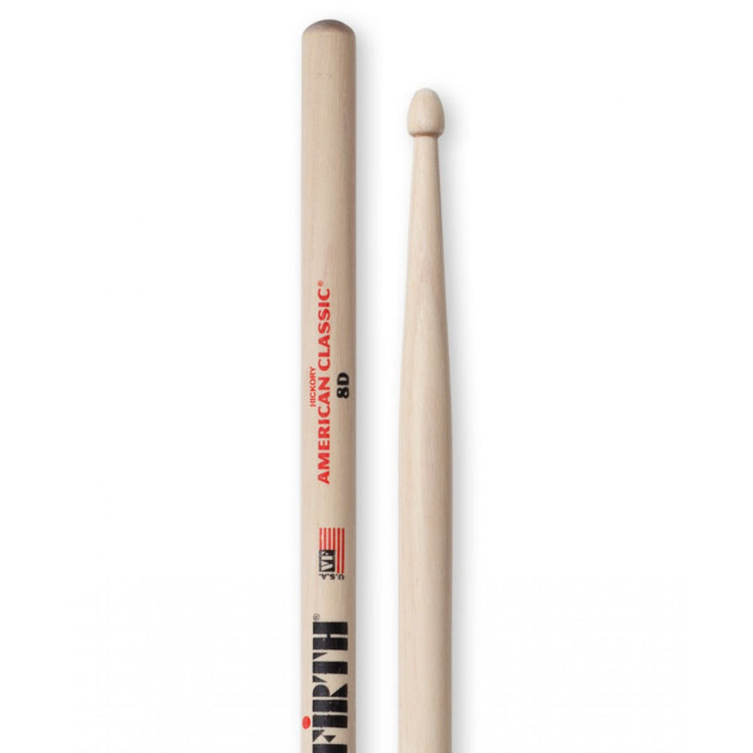 Vic Firth 8D American Classic Wood Tip Jazz Drumsticks