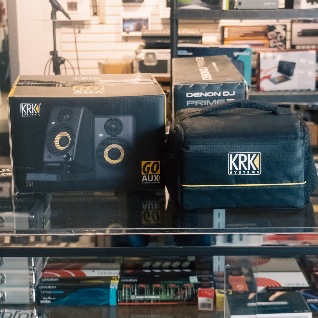 KRK GOAUX3 Portable Studio Monitors (Pair) - Open Box