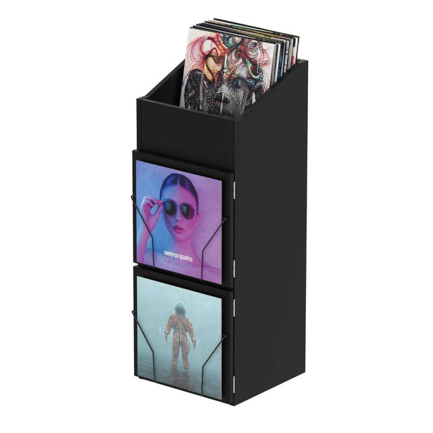 Glorious Record Box Display Door - Black