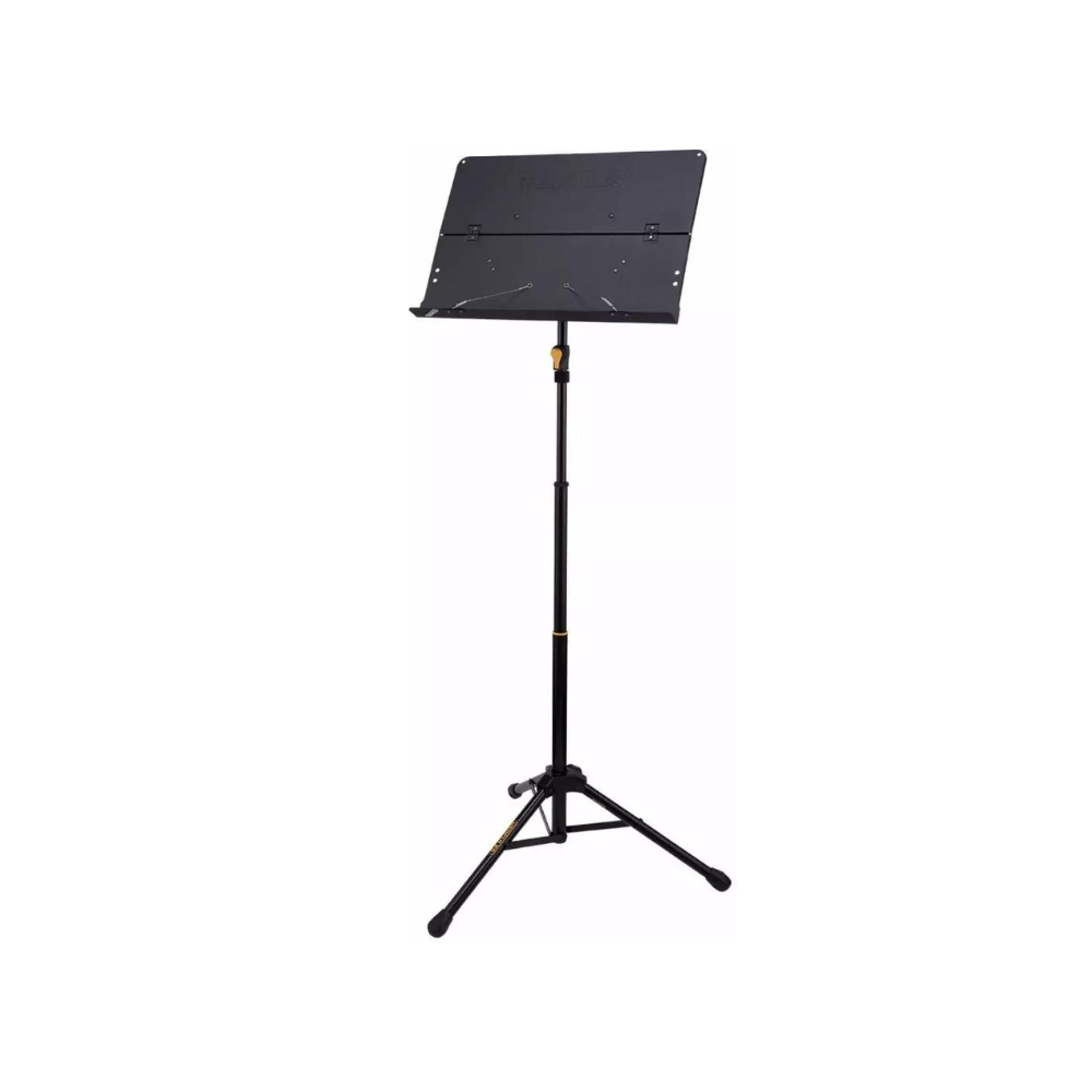 Hercules BS408BPLUS EZ Grip 3-Section Tripod Orchestra Stand w/ Foldable Desk