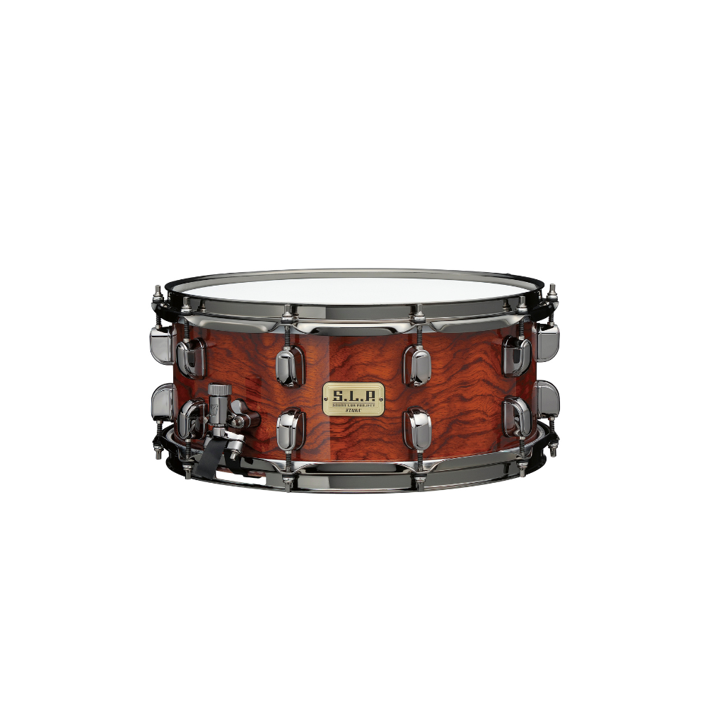 TAMA LGB146NQBS.L.P. G- Tama Bubinga 14"x6" Snare Drum - Natural Quilted Bubinga