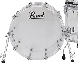 Pearl Masters Maple Reserve Series Mrv2018bx 20x18 Bass Drum Hardware Nickle