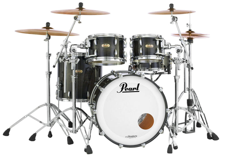 Pearl Masters Maple Reserve Series Mrv2614bx 26x14 Bass Drum Hardware Black