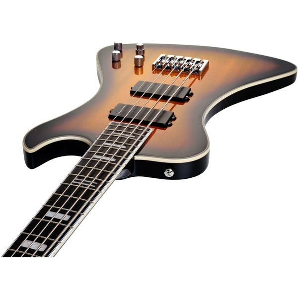 Hagstrom Nekr5-tsb Nekromant Electric Bass - Tobacco Sunburst