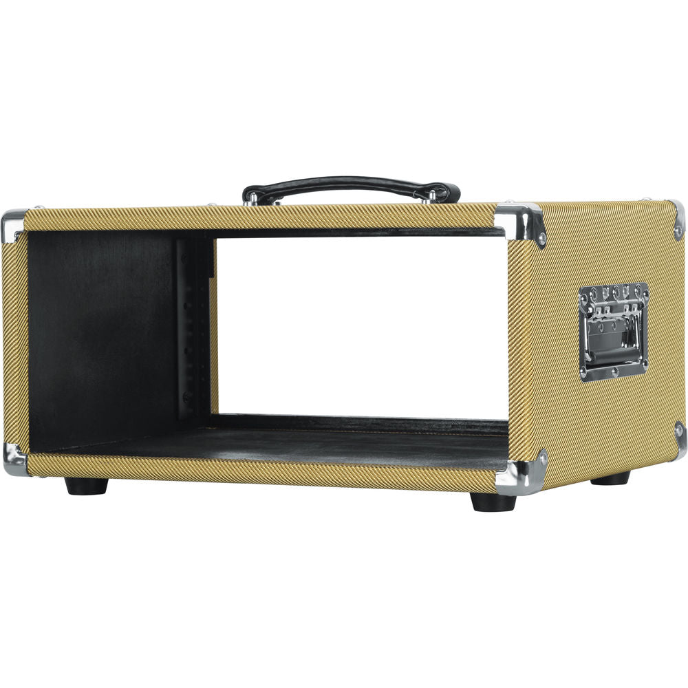 Gator Vintage Amp Vibe Rack Case (4U) - Tweed